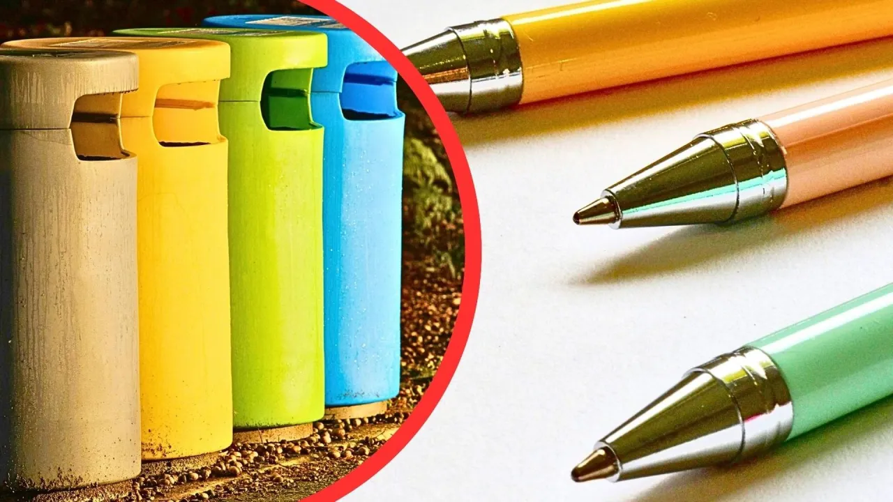 segregacja części długopisu