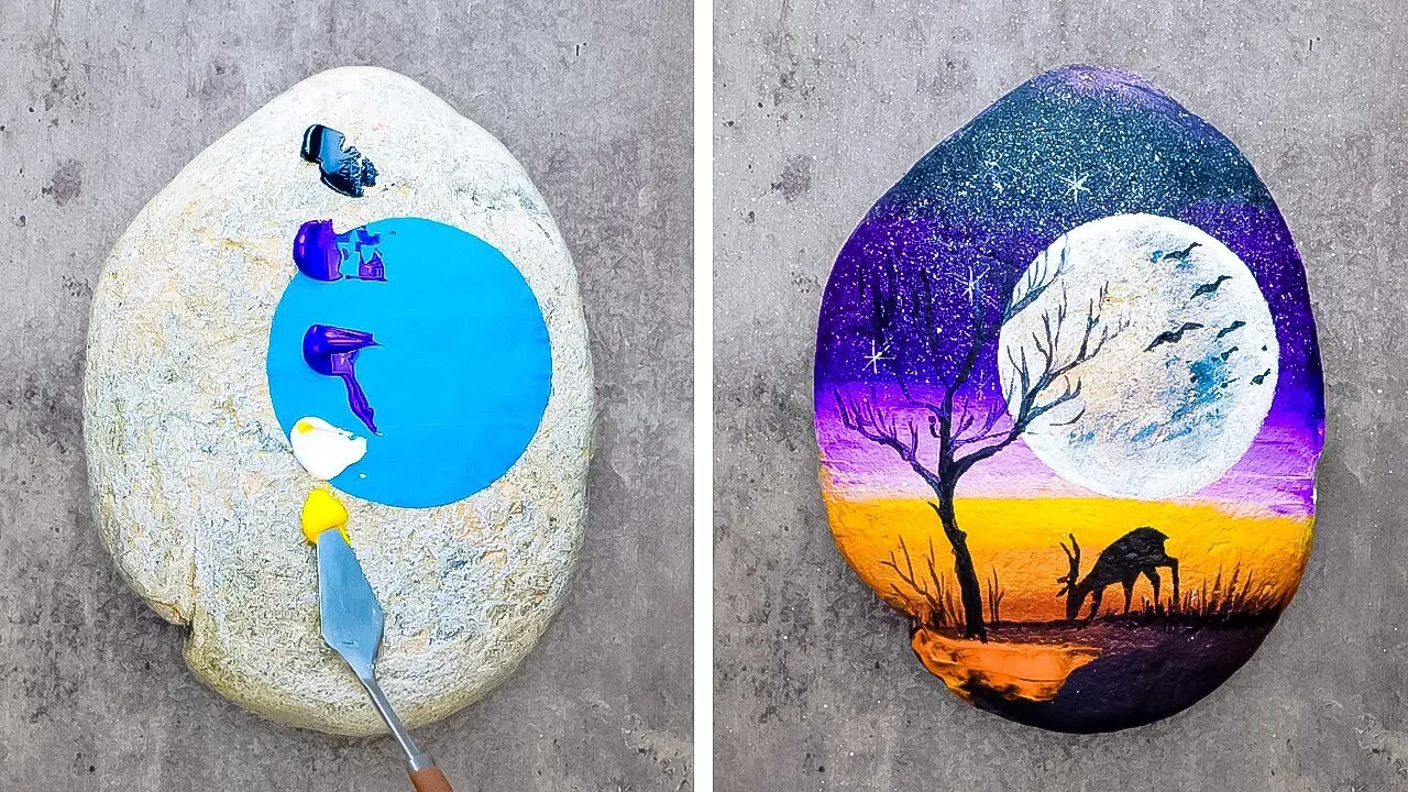 Malen auf unkonventionellen Materialien