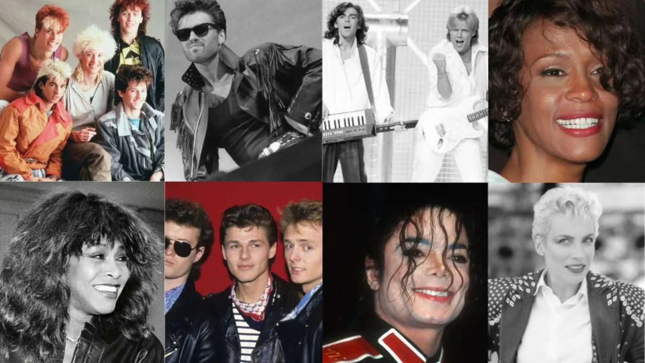 Zagraniczni artyści lat 80. na scenie