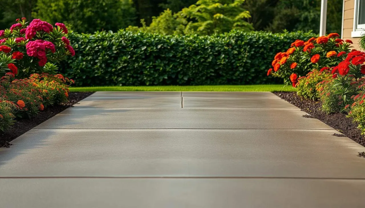 przykłady podjazdów z pressbetonu