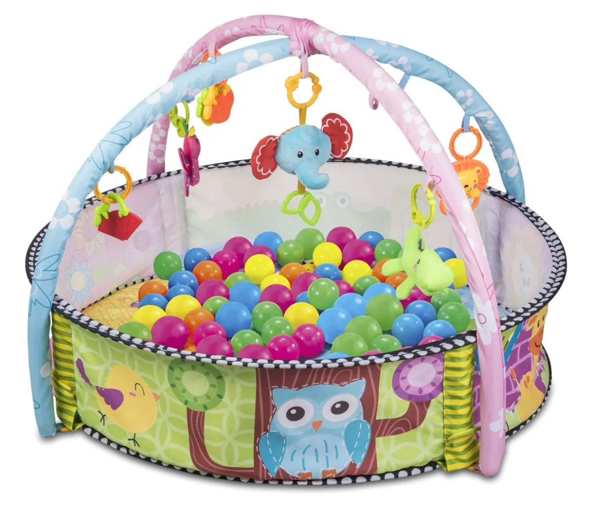 mata Lionelo Carla funkcja kojca z piłeczkami