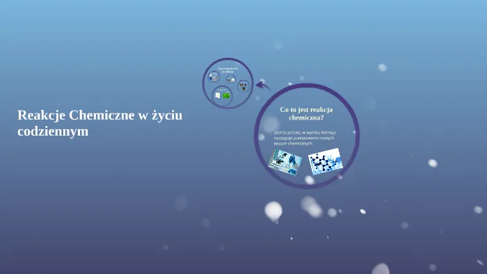 Przykłady reakcji chemicznych w życiu codziennym