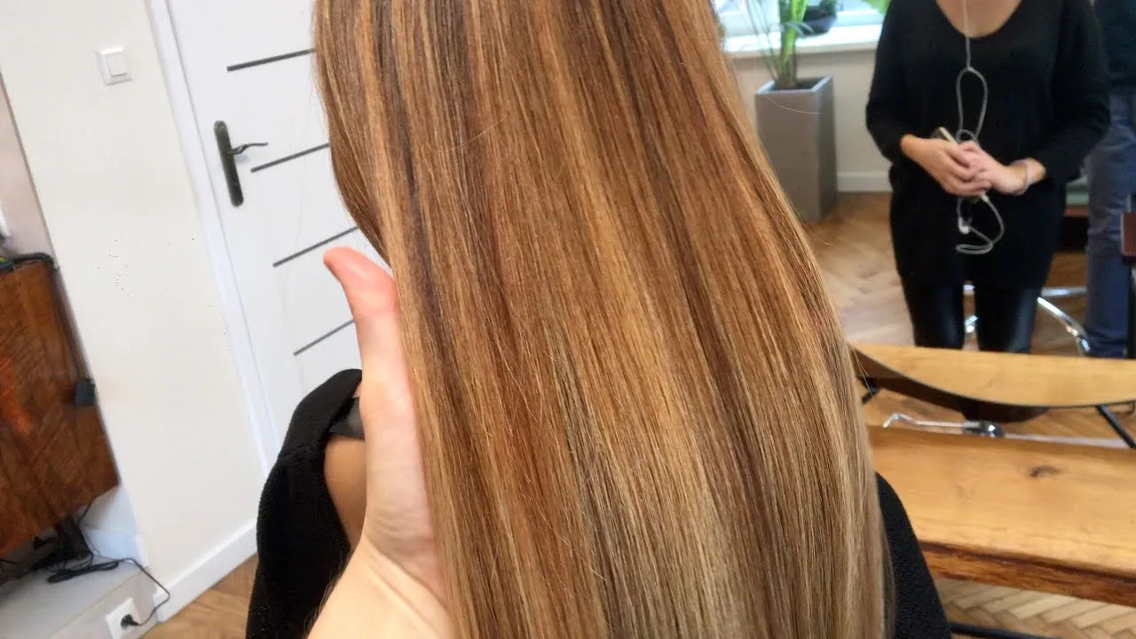 botoks na włosy krok po kroku salon