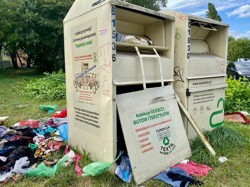 kontenery na ubrania szczecin rodzaje