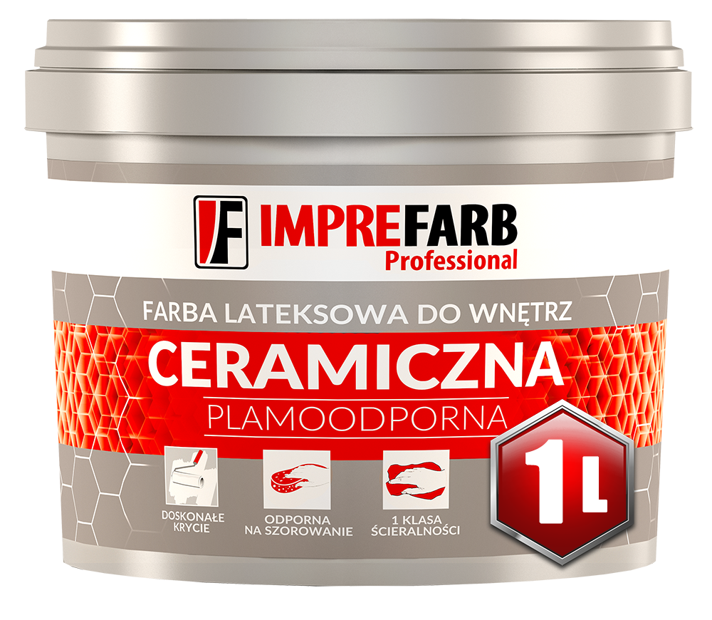 etykieta farby klasa krycia PN-EN 13300