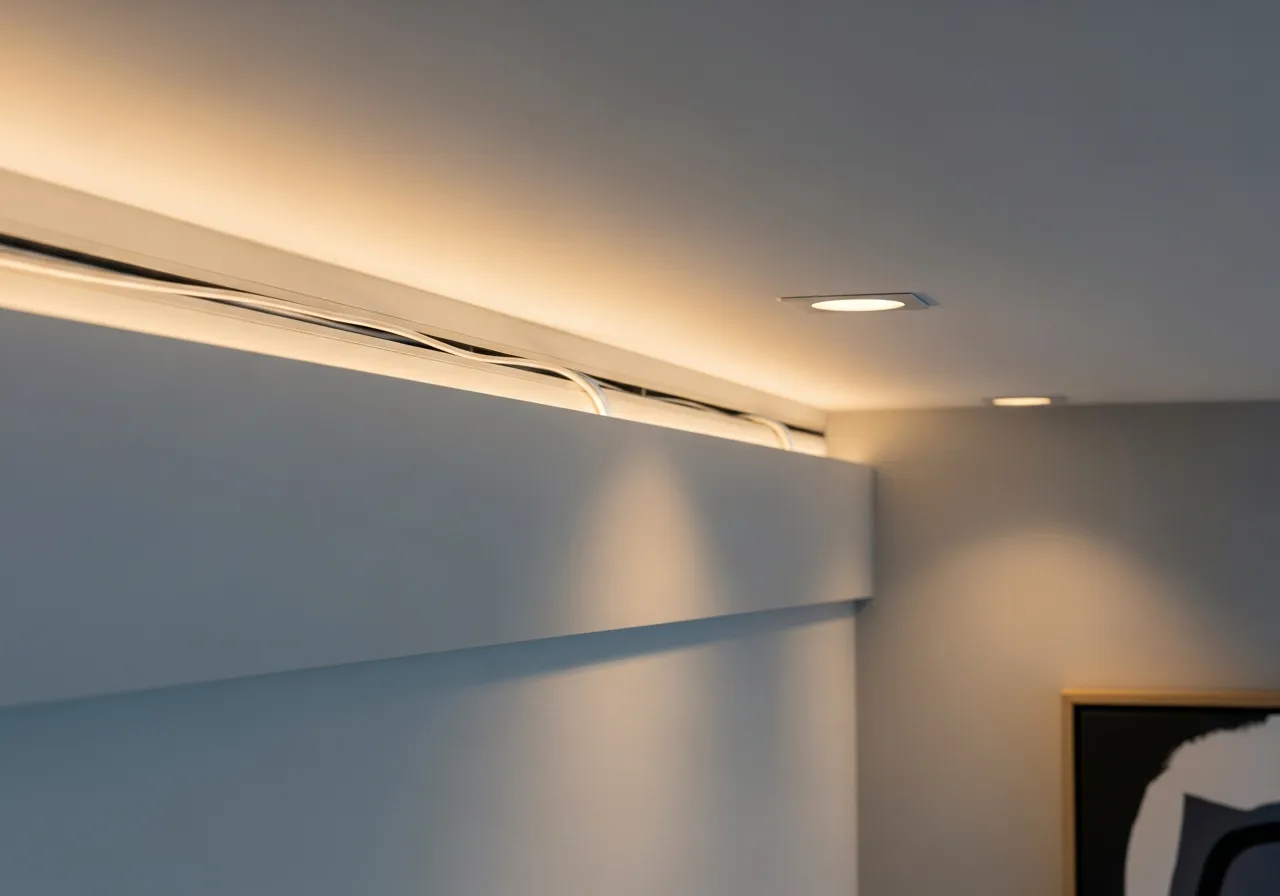 r&oacute;żne typy listew przypodłogowych z kanałem kablowym