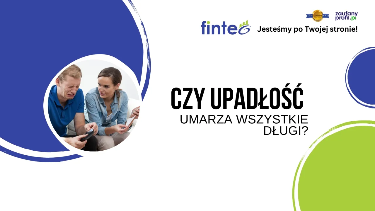 Zmartwiona para analizuje rachunki. Czy upadłość konsumencka co dalej? Pytanie o umorzenie długów.
