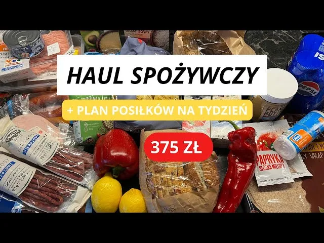 planowanie posiłków, oszczędne zakupy