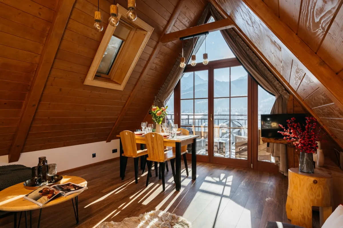 góralska chata vs nowoczesny apartament góry