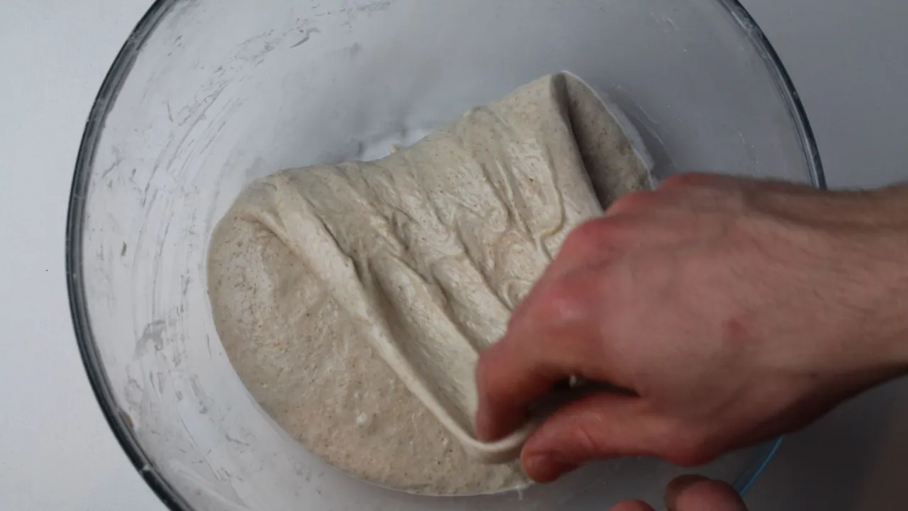 składanie ciasta chlebowego