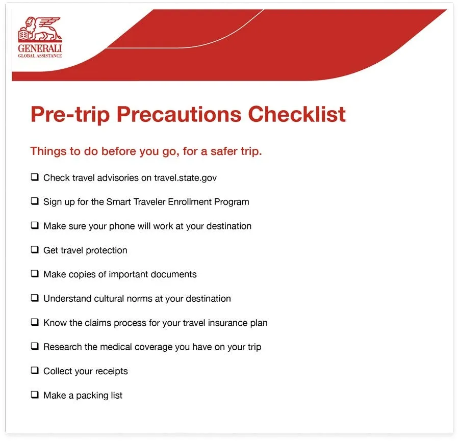 Turysta bezpiecznie podróżujący po RPA - checklist