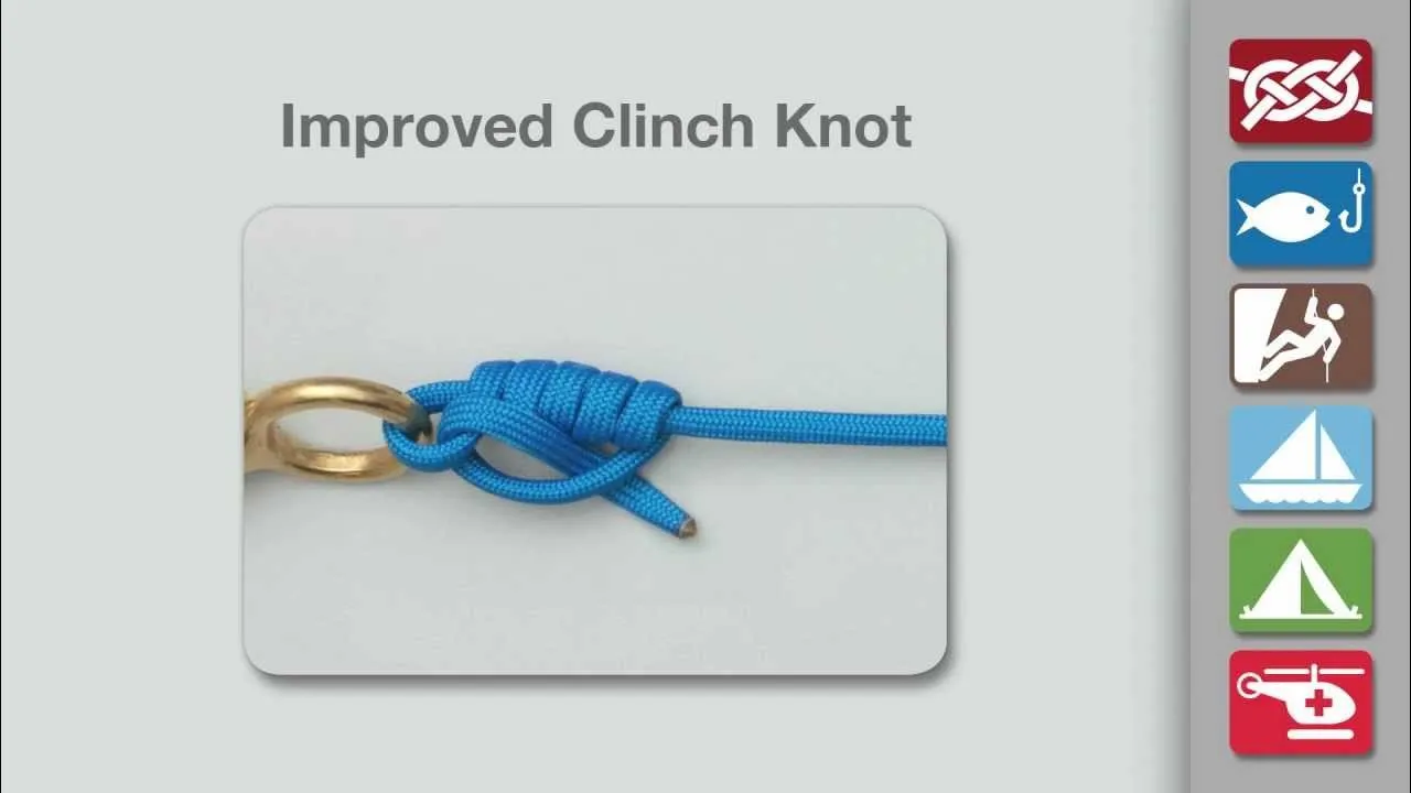 Ulepszony Clinch Knot instrukcja krok po kroku