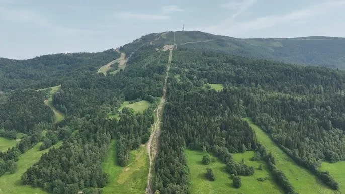 Szczyrk Beskid Śląski panorama