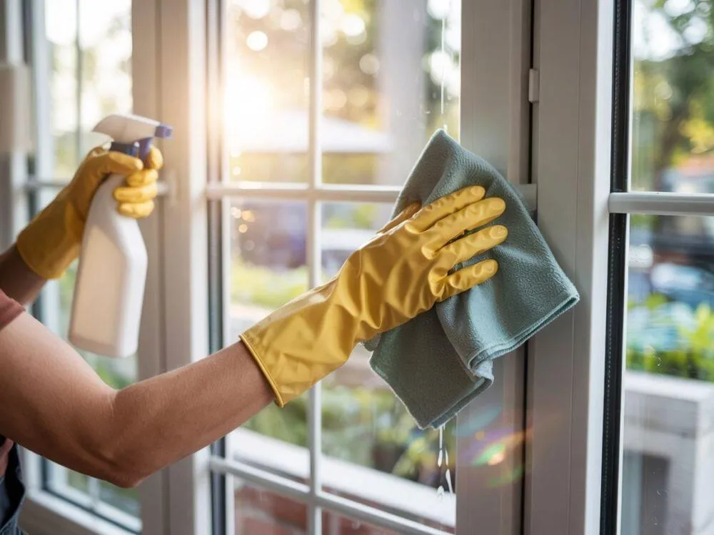 Narzędzia i środki chemiczne których unikać przy czyszczeniu ram PCV