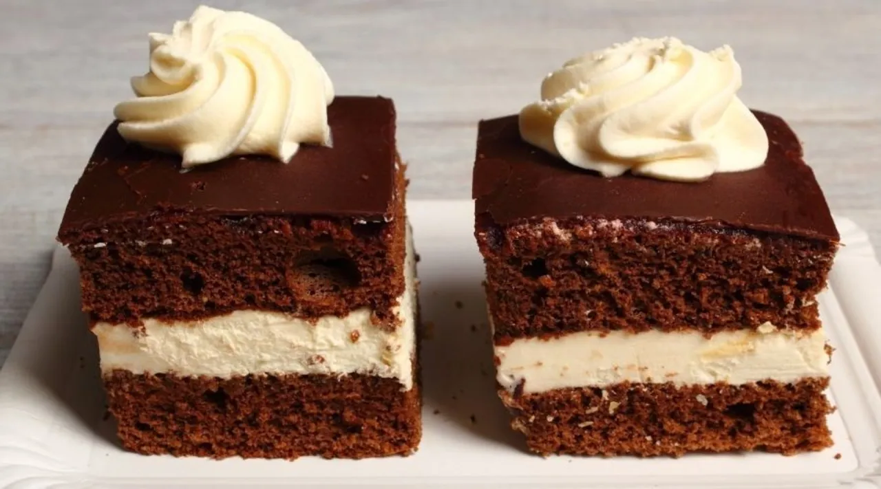 Wuzetka ciasto przekr&oacute;j