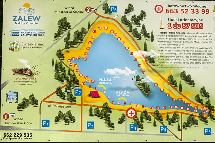 Zalew Chechło Nakło atrakcje