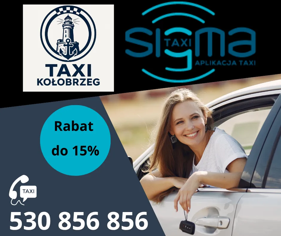 Zdjęcie Ile kosztuje taxi z Kołobrzegu do Ustronia Morskiego? Sprawdź ceny!