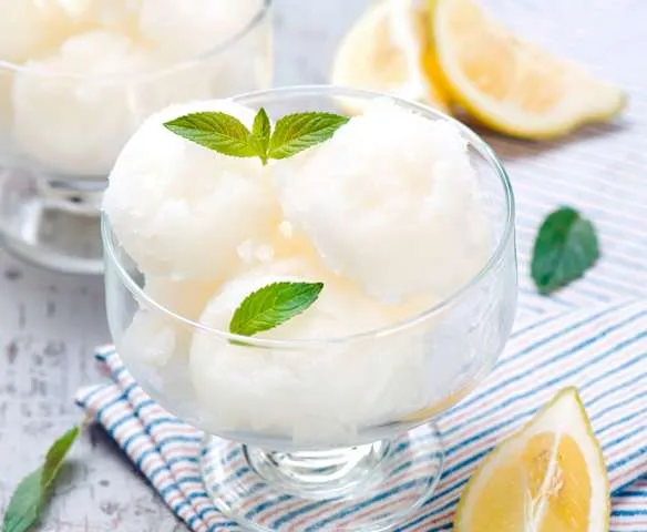 sorbet cytrynowy składniki i sprzęt