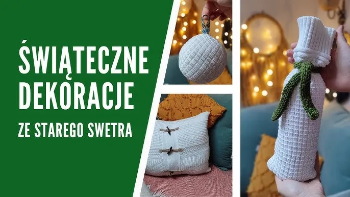 Pomysły na zdobienie swetra DIY