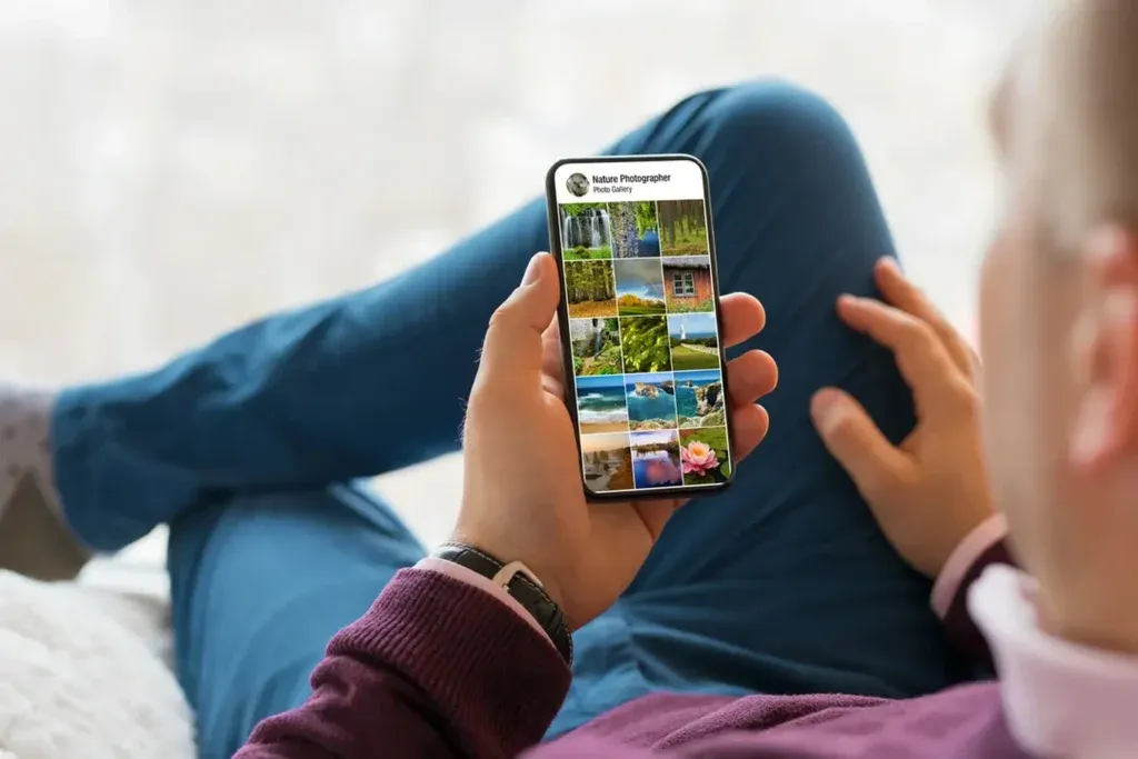 zdjęcia z telefonu do wywołania, smartfon pełen zdjęć