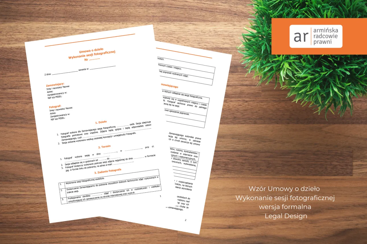 umowa z fotografem, portfolio fotografa