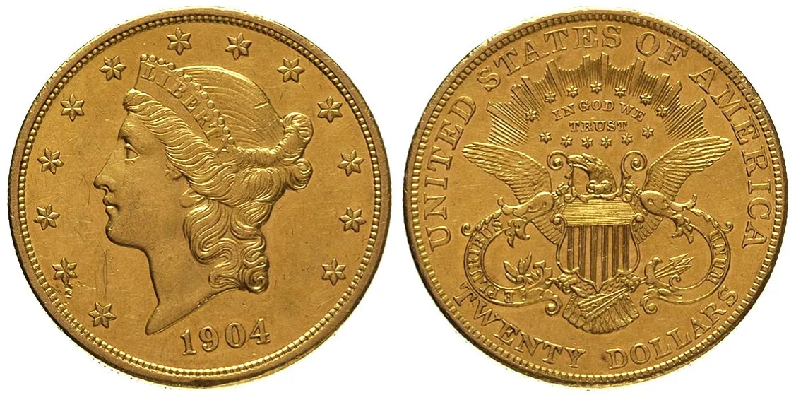 różne złote monety inwestycyjne