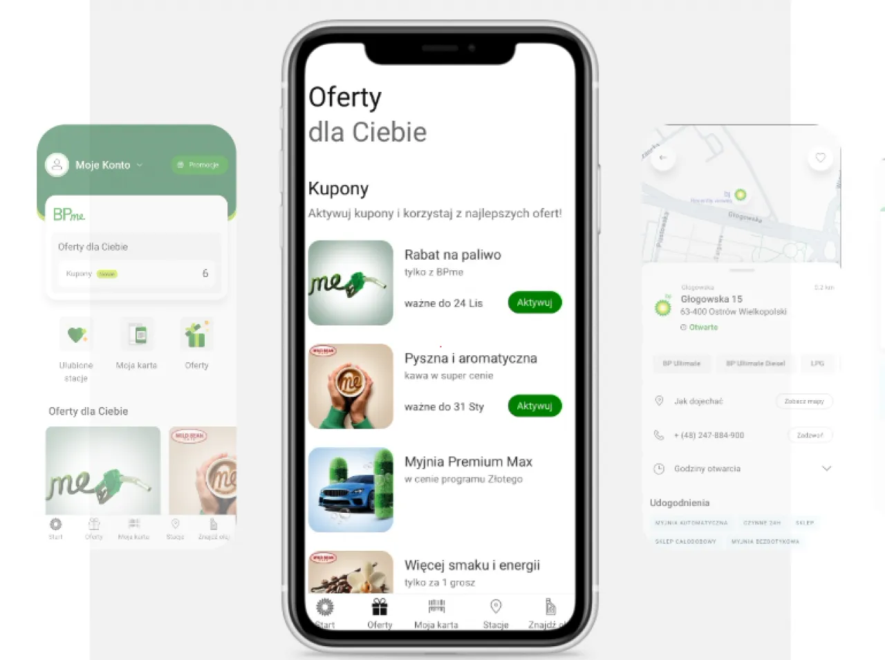Płatność za myjnię BP