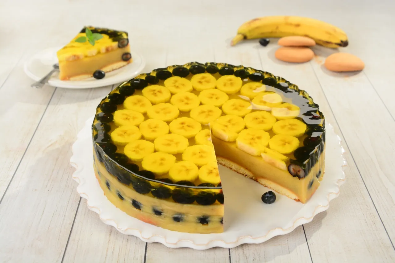 Domowa galaretka bananowa przepis krok po kroku