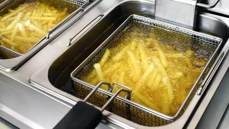 filtracja oleju frytkownica McDonald's