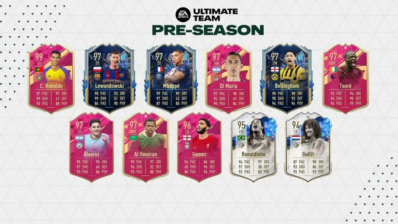 FIFA 23 Ultimate Team eventy TOTY TOTS Futties