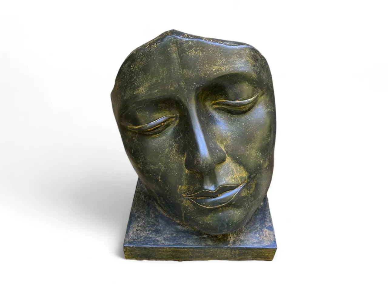 garten gesichtsskulpturen materialien