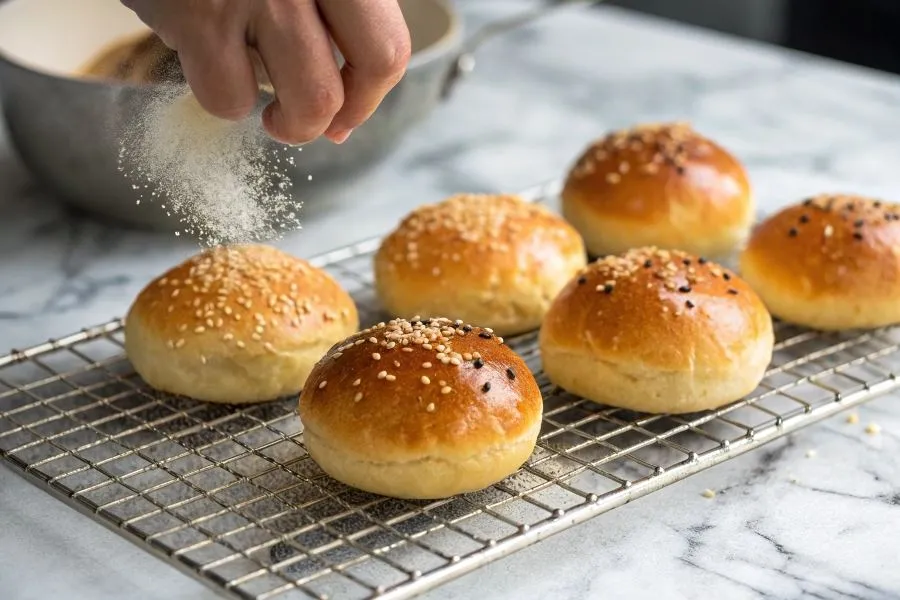 domowe bułeczki do mini burgerów