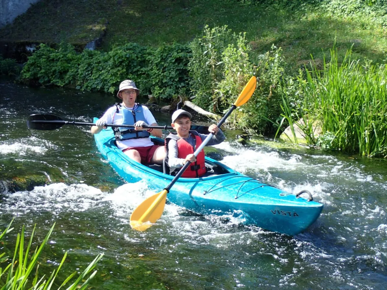 spływ kajakowy rodzina bon turystyczny