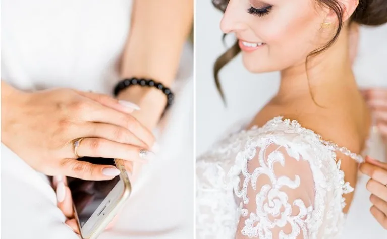 Panna młoda z listą zadań ślubnych