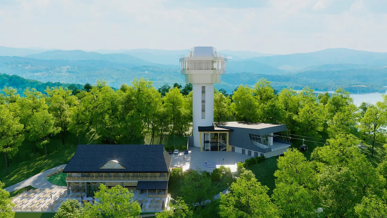 Wieża widokowa Solina skywalk