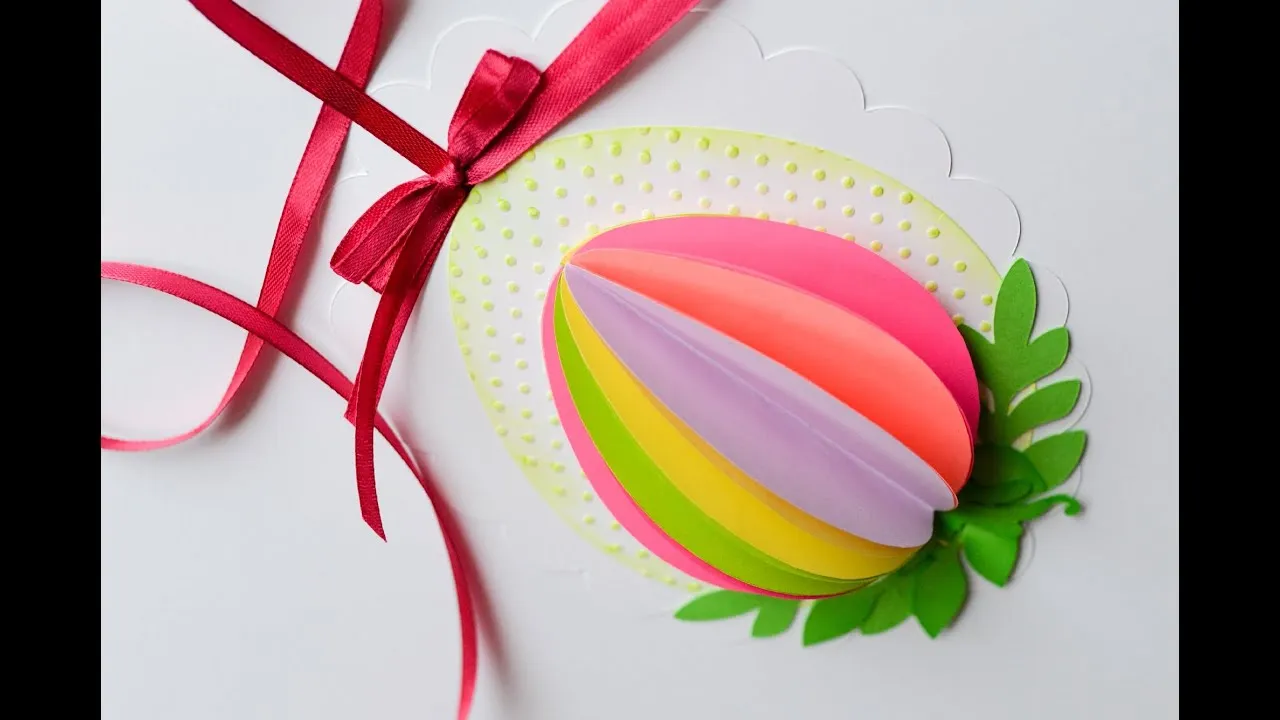 proste ozdoby wielkanocne z papieru