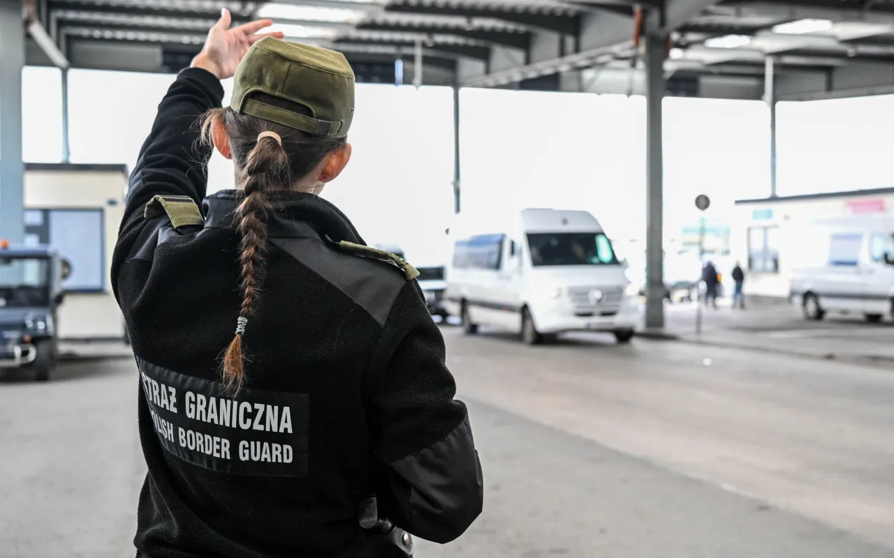 Ukraina kontrola graniczna stan wojenny mężczyźni