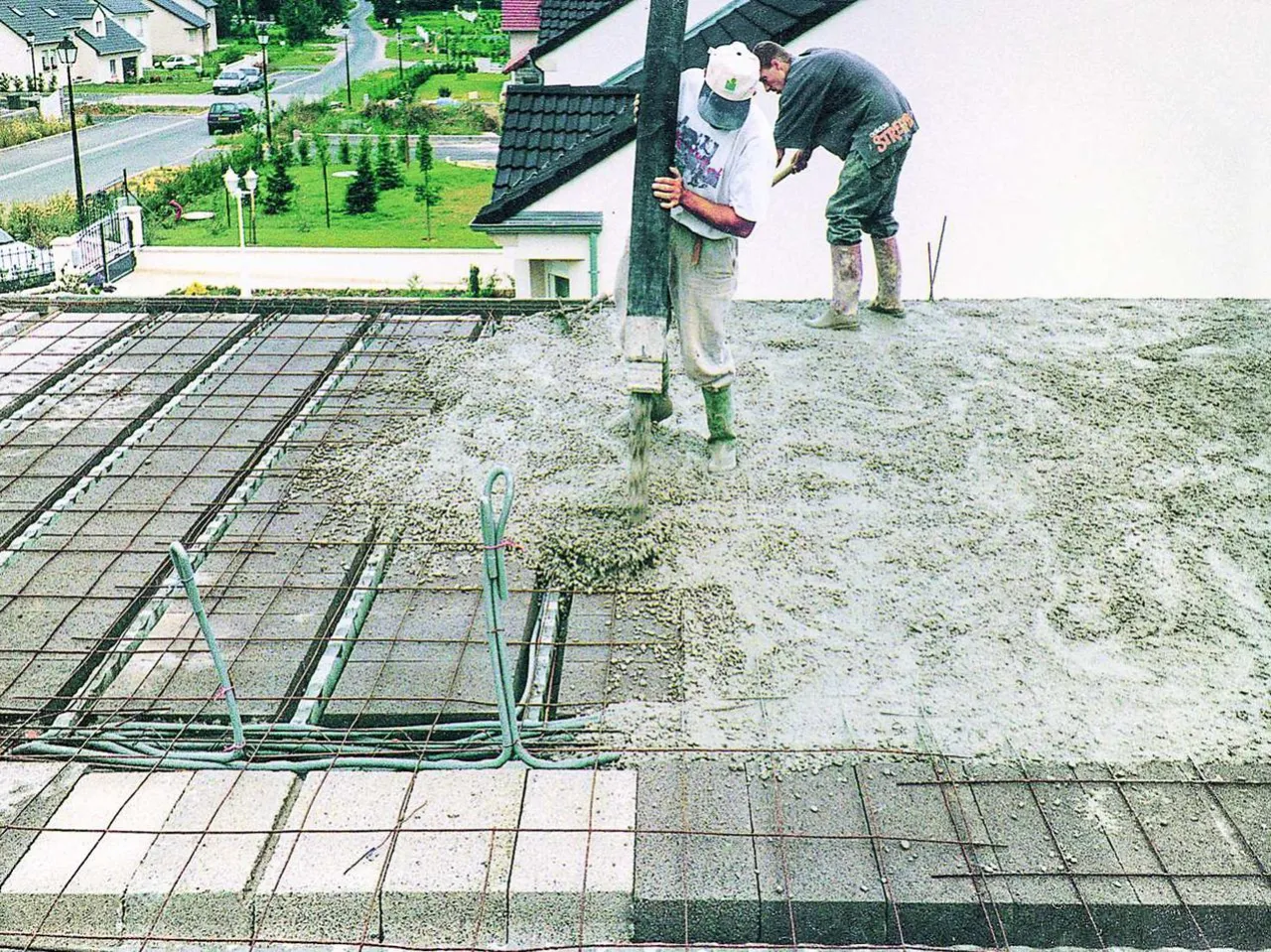 kierownik budowy kontrola zbrojenia stropu