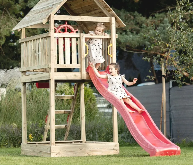 plac zabaw huśtawki zjeżdżalnie piaskownica