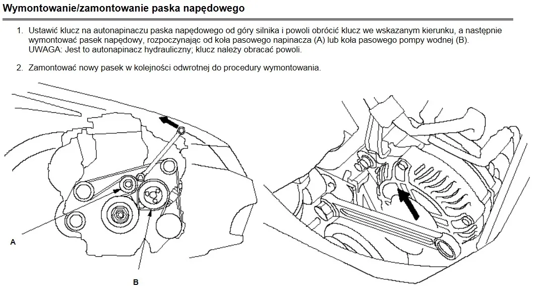Zdjęcie Jak łatwo i bezpiecznie naciągnąć pasek alternatora w Honda Civic – krok po kroku