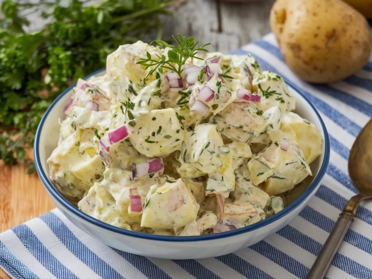 Przechowywanie sałatki ziemniaczanej