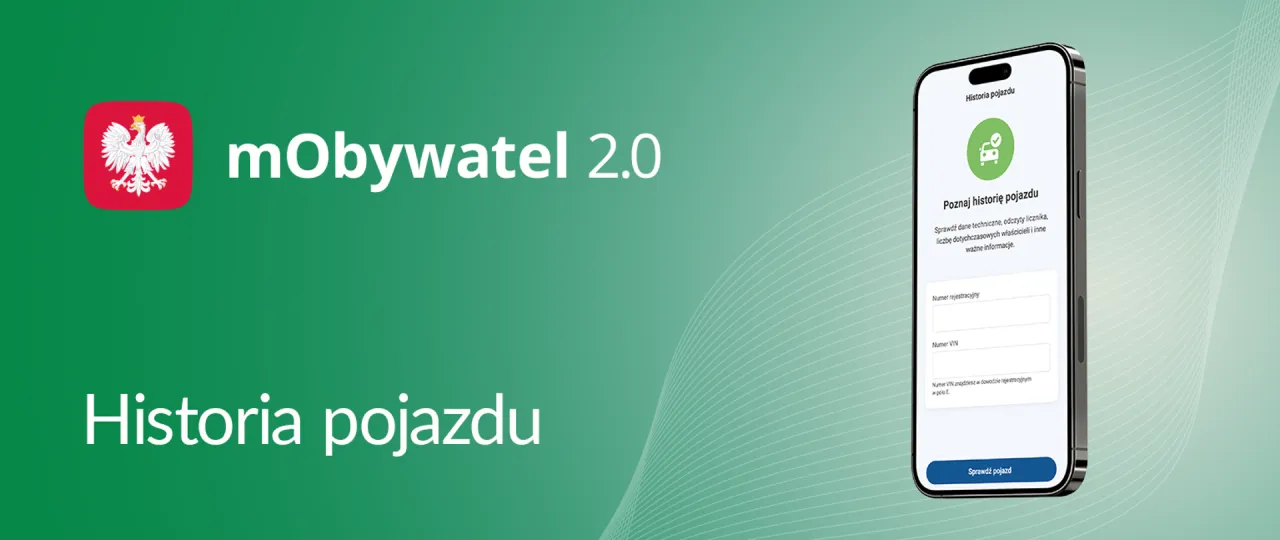 Zrzut ekranu HistoriaPojazdu.gov.pl