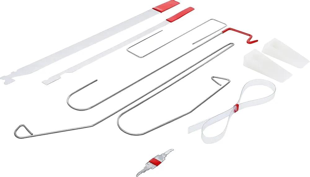 Narzędzia do awaryjnego otwierania samochodu DIY