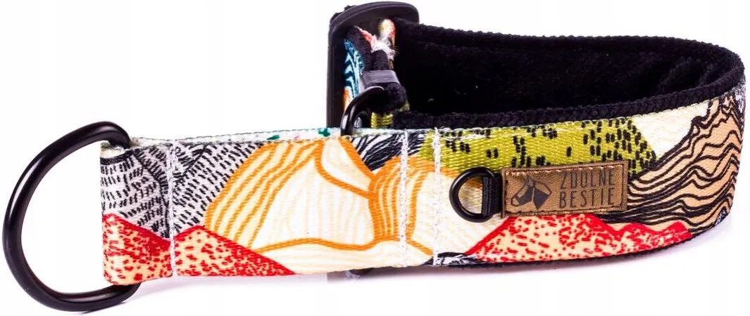 obroża dla psa z taśmy nośnej DIY szyta