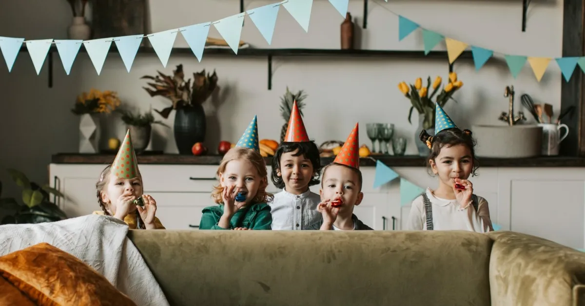 sylwester w domu z dziećmi dekoracje zabawy
