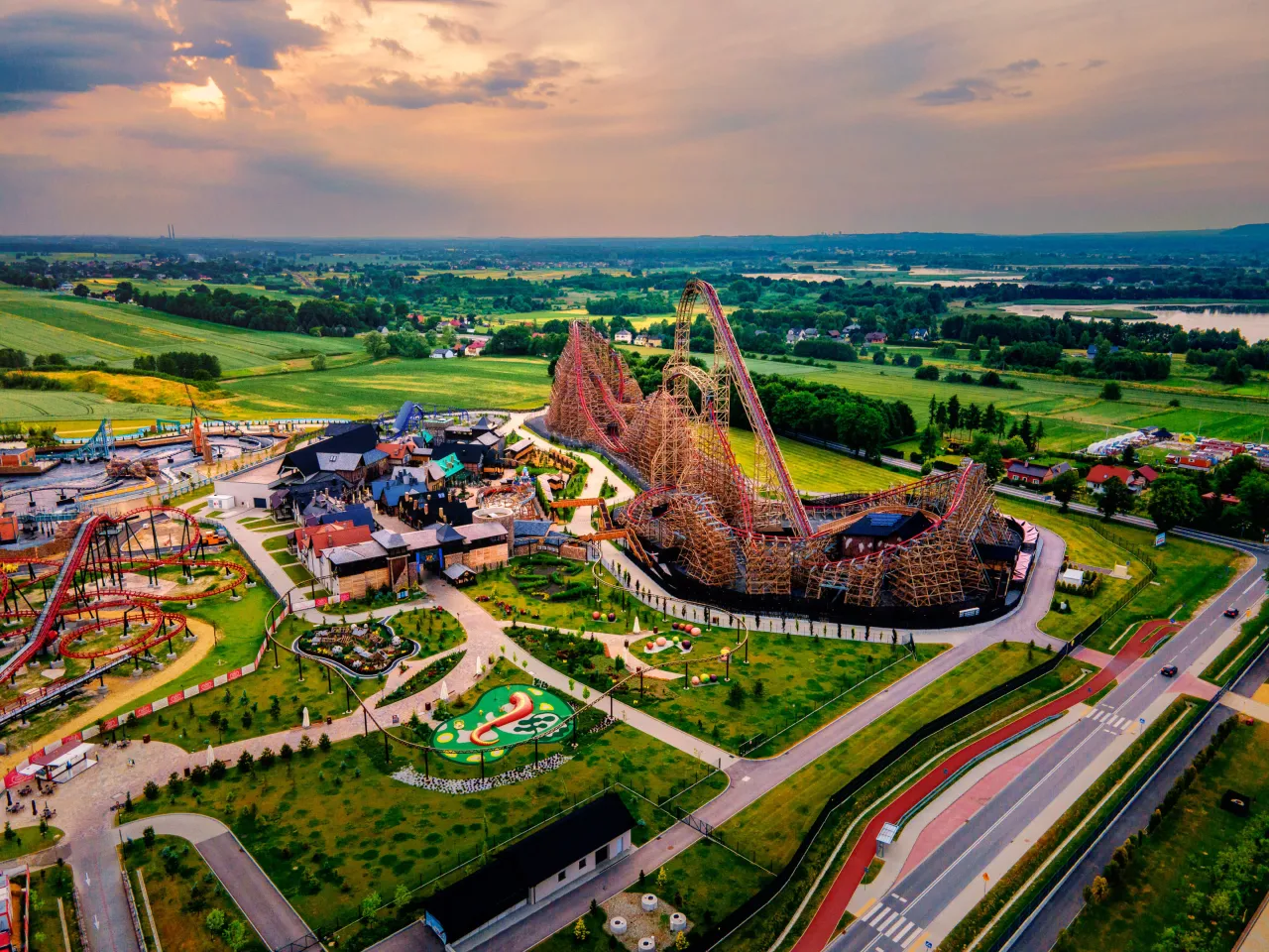 Hyperion Energylandia widok z g&oacute;ry