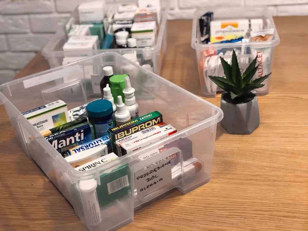 apteczka domowa prawidłowe przechowywanie lek&oacute;w