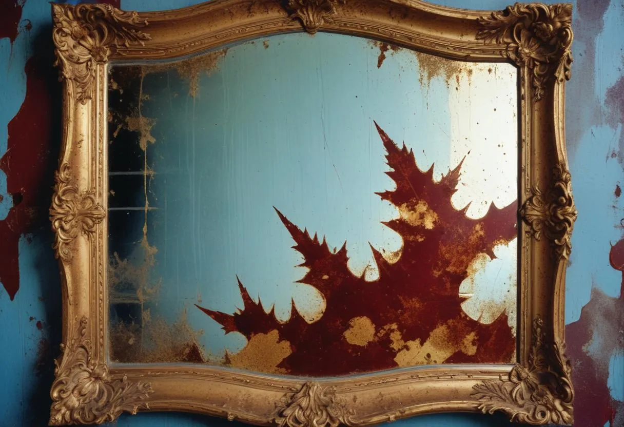 stopień korozji lustra