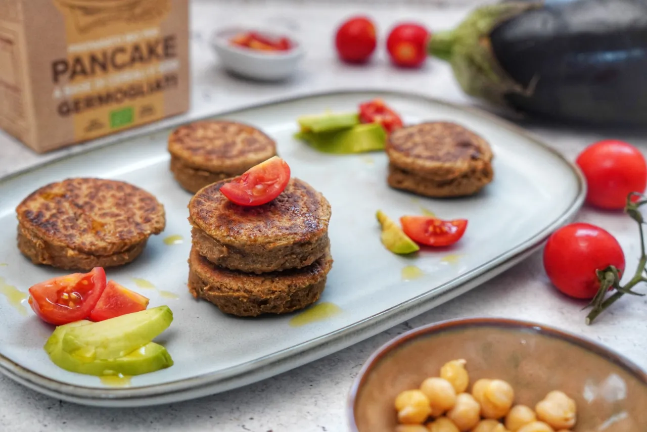 burger di melanzane vegani