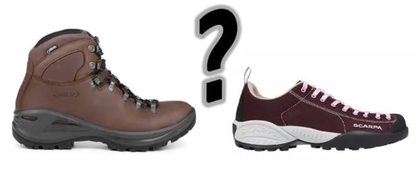 buty trekkingowe wysokie vs niskie